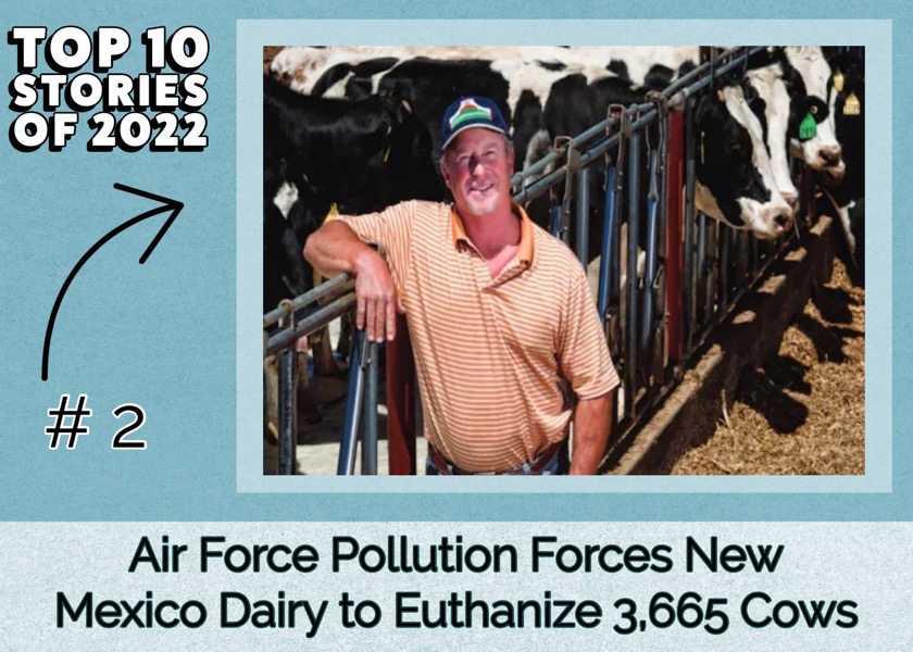 Top 10 Stories of 2022 Air Force Pollution Forces New Mexico Dairy to